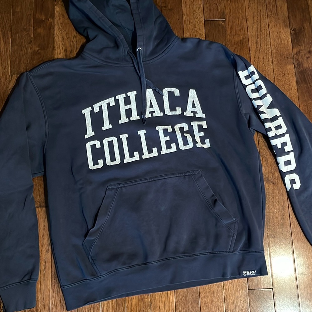 Vintage Ithaca College Bombers New York Hoodie Sweatshirt Adult size M